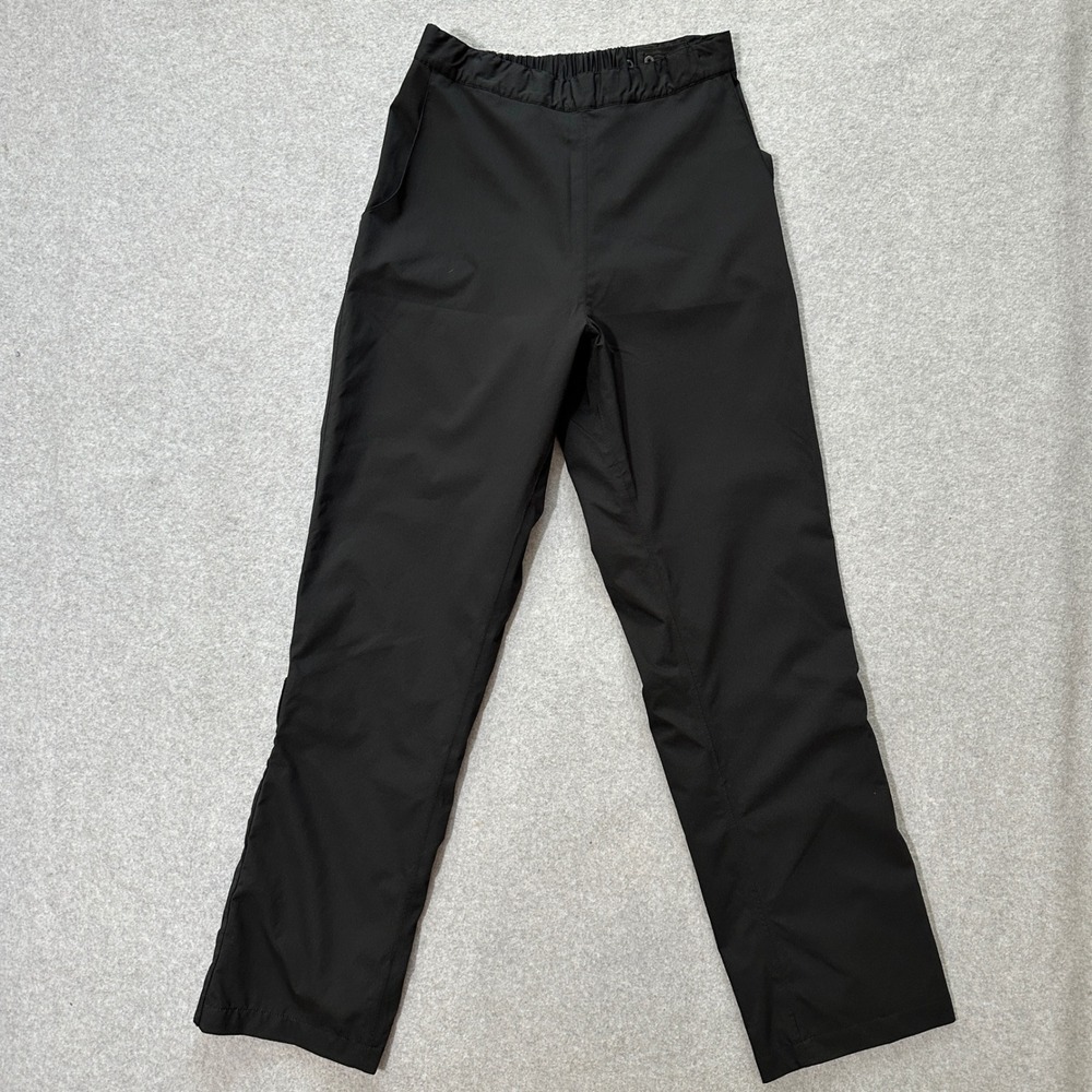 FootJoy DryJoys Womens Pants M Black Waterproof Golf Rain Adjustable Performance